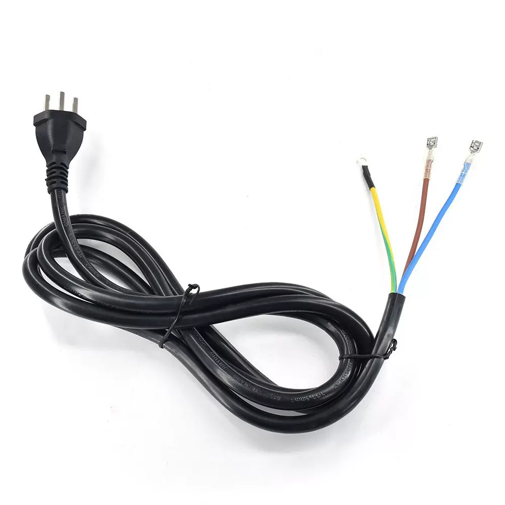 瑞士标电源线瑞士三插品字尾1.5米电源插头连接线瑞士梅花尾插头