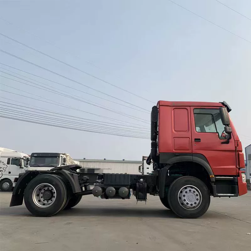 Экспортный тягач HOWO 4*2 для грузовых перевозок, 380 л.с., тягач с прицепом для продажи