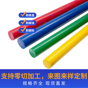 Customized Processing of Colorful Pom Thick Plates, New Materials, Anti-Static Colorful Pom Plates, Steel Sticks, Precision Parts Processing