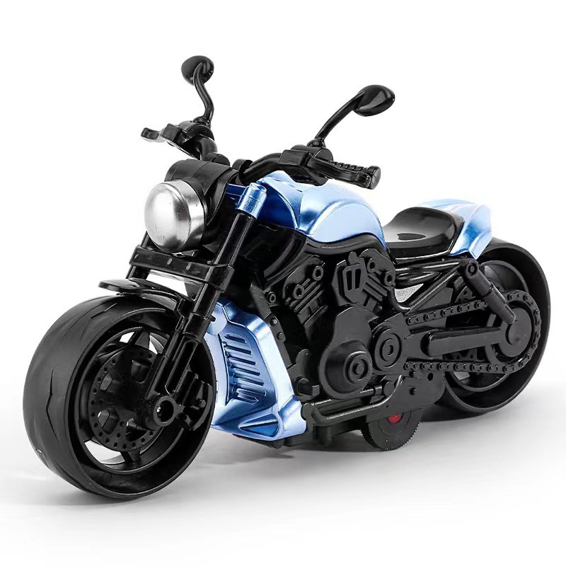 Modelo de coche de simulación motocicleta inercial para niños colisión deformable coche de policía especial juguete regalo al por mayor