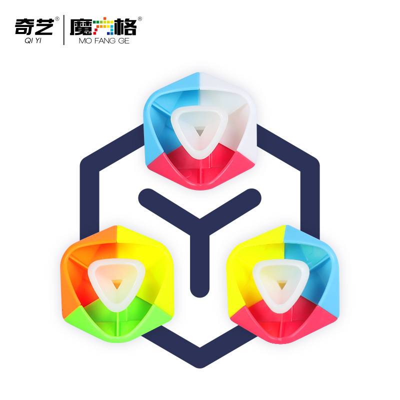 奇藝啓蒙s2二級 中英語対応 光る六色啓蒙S2級 入門レベル ルービックキューブ パズル|undefined