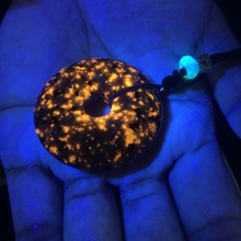 天然火焰石手镯火灵芝火灵石平安扣无事牌挂件毛衣链直播供货玉器