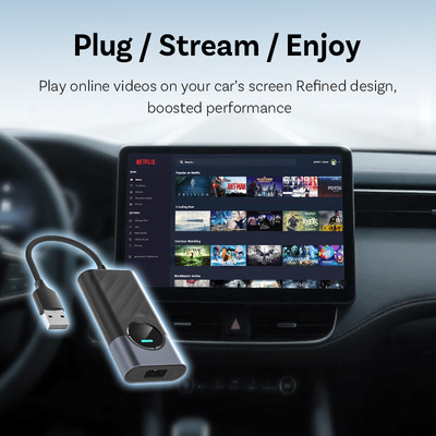 ottocast Трансграничный беспроводной адаптер Carplay Box, подходящий для Apple и Android 2-в-1 auto