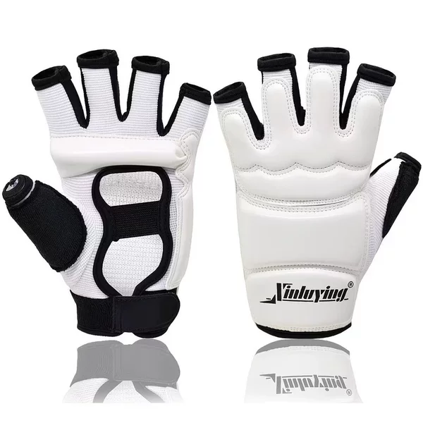 Cross-Border Wholesale Half-Finger Hand and Foot Protectors, Taekwondo Equipment, Gloves, Foot Protectors, Boxing, Sanda, Fighting Hand and Foot Guards