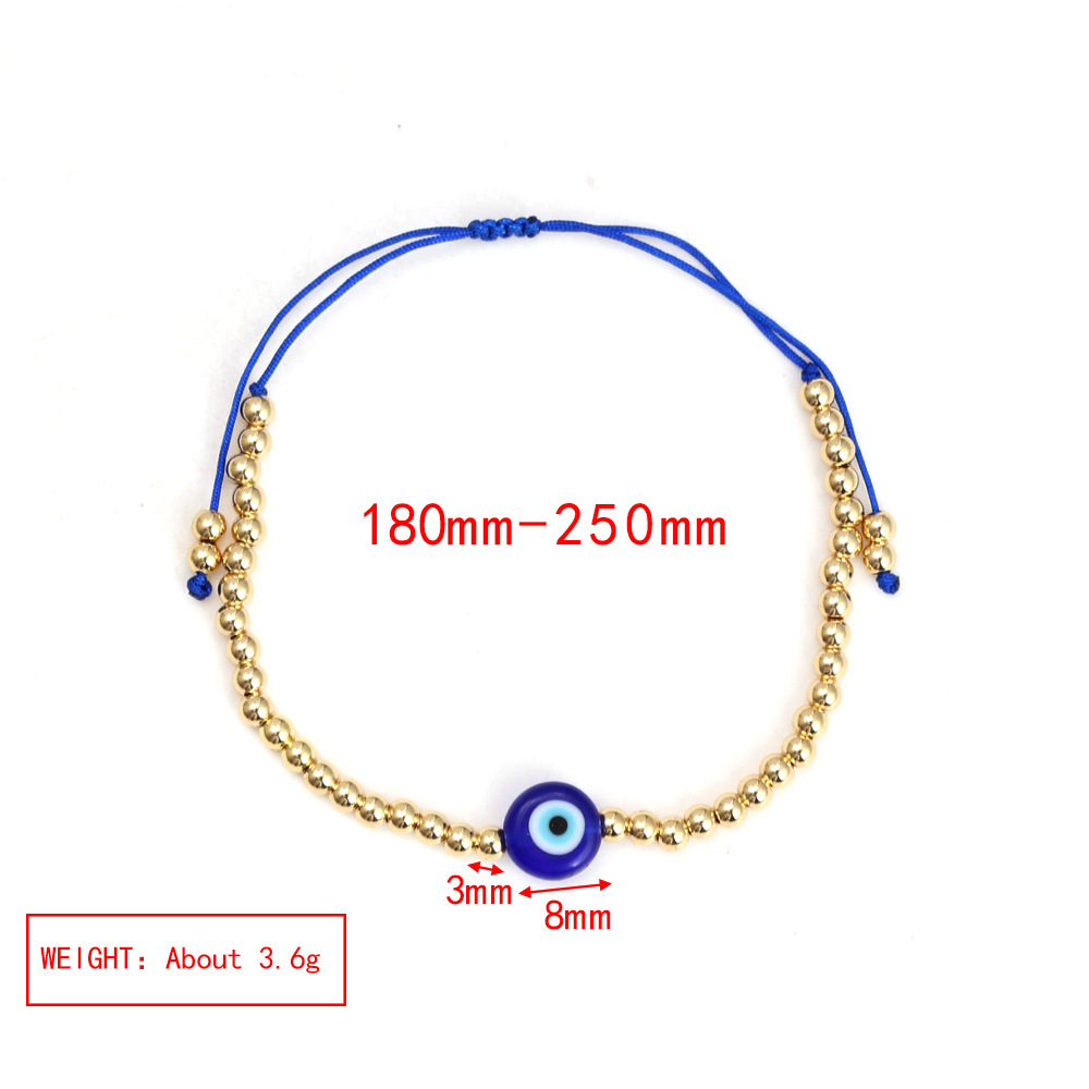 10g Weight glass, Copper Pendant Material Bracelets Classification glass, rope, Copper Chain Material 1 Piece Quantity Holiday, Daily Occasion glass, rope, Copper Material Geometric, Devil's Eye Pattern Women's Gender Beaded, Plating Design Modern Style, Classic Style Style Modern Style Classic Style Geometric Devil's Eye Glass Rope Copper Wholesale Bracelets 12