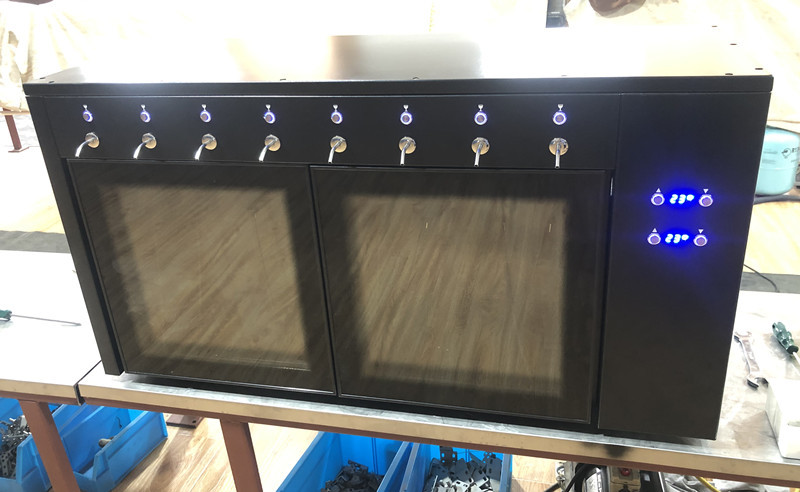 Pejer fabricante fuente SC-8 nitrógeno comercial fresco-Mantenimiento de la taza de vino separador automático fresco-Mantenimiento de la máquina de venta de vino