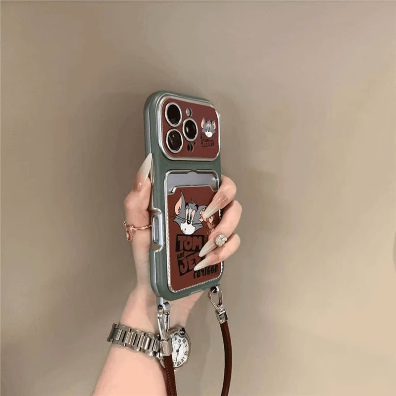 Ventana grande de dibujos animados oso West Highland Apto Apple 15/16 Paquete de tarjetas creativas 14promax lindo 14 femenino 13p