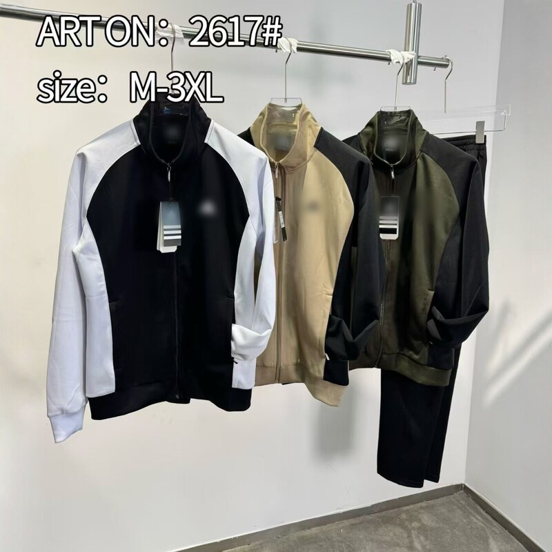 2026 Spring and Autumn New Men's Jacket Coat Top Trendy Men's Fashion Versatile Sportswear Casual Adidas