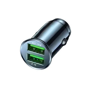 Mobil şarj cihazları PD30W car phone charger - super-fast-charge-100w-31a-black-bare-metal-opp-bag