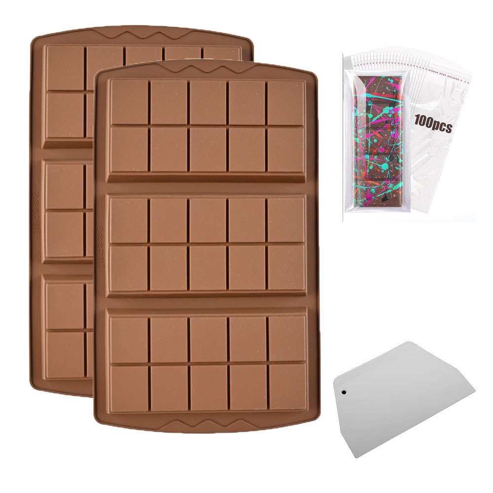 초콜릿 몰드 2개 + 가방 + 스크레이퍼