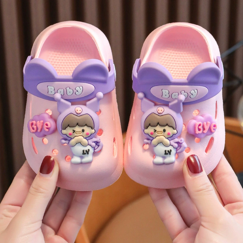 Песчаные сандалии для детей на пляже Летние мальчики и девочки детские ботинки для малышей походные ботинки для детей EVA Баотоу сандалии оптом