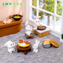微景观创意仿真厨房道具食物模型 diy娃娃屋装饰品配件迷你小摆件
