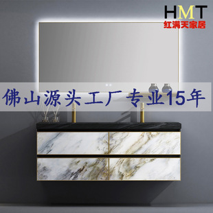 Light Luxury Modern Minimalist Engineering Custom Rockboard Countertop светодиодные смарт -двойные комнаты производители.