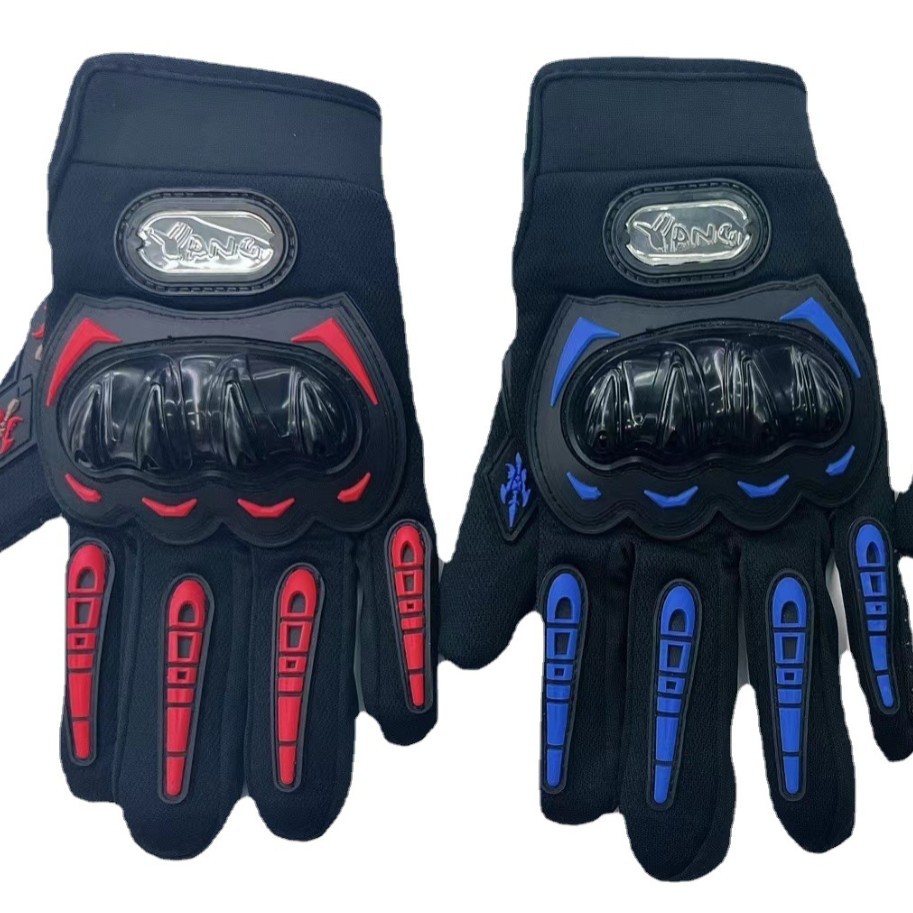 摩托车手套骑士防滑全指手套赛车越野骑行电动车触屏手套