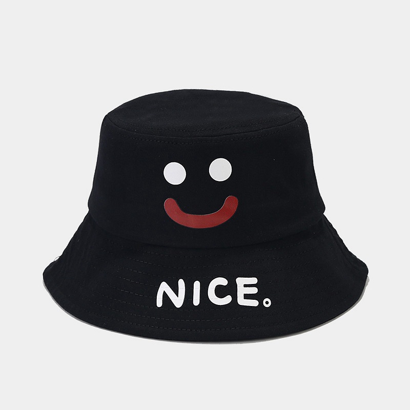 Estilo japonés artístico fresco sonriente carta sombrero de pescador mujer estilo coreano lindo estudiante pareja protección solar sol sombra cuenca sombrero