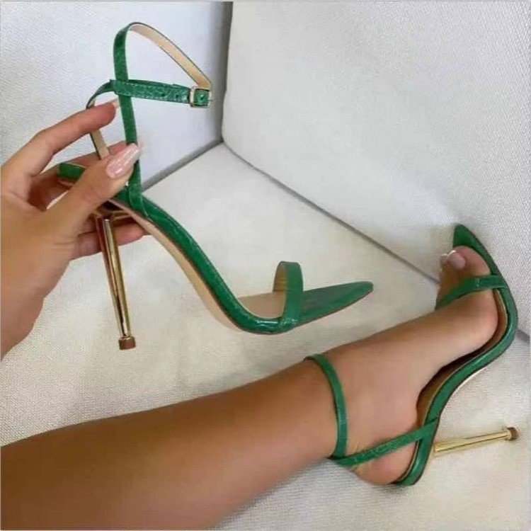 Strap high heel sandals women 2021 summe...