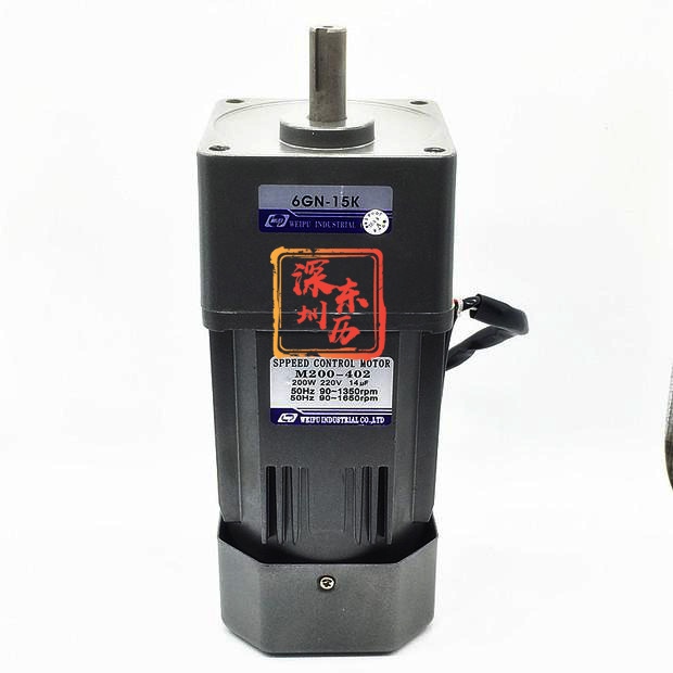 M200-402 SPEED CONTROL MOTOR WUP电机6GN15K减速机200W 220V