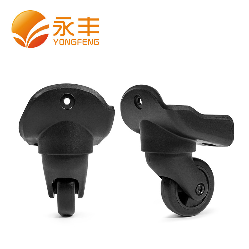New In-Stock Luggage Suitcase Universal Wheel Accessories Replacement Travel Trolley Case Tpe Silent Wear-Resistant Wheels