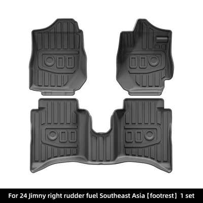 Suitable for 19-25 Jimny Jimny Modelə uyğun ayaqaltı - 24-models-of-jimny-right-hand-drive-single-layer-floor-mats-automatic-transmissionfuelsoutheast-asiajapan-w240007982
