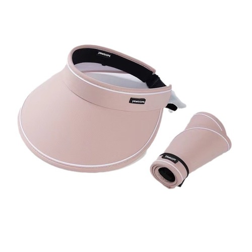 Women's Summer Sun Hat, Unbrimmed Cap with Wide Brim, Sunshade Hat, Oversized Face-Shielding Sun Hat for Summer