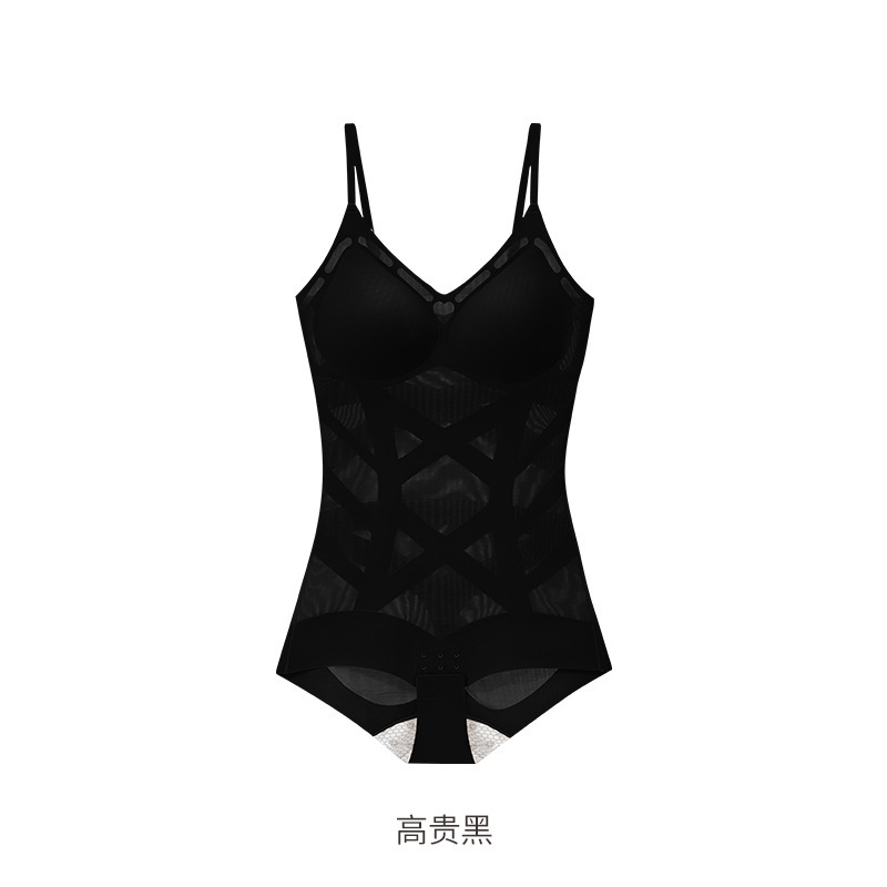 排扣瘦身衣塑形塑身内衣束身衣收腹连体塑身衣女美体塑型全身强压|undefined