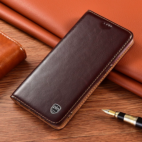 Crazy horse pattern-brown