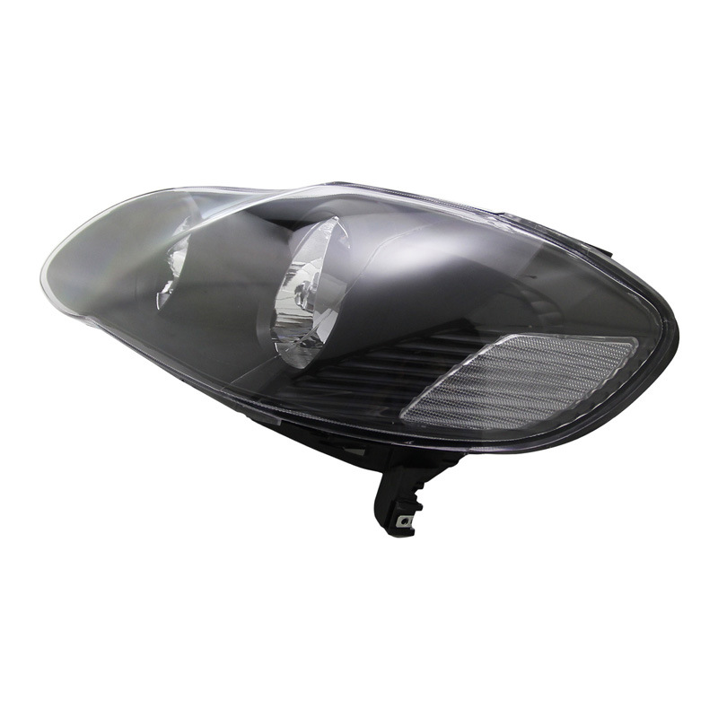Adecuado para Toyota 03-08 Carola negro con reflector blanco faro halógeno coche original semi-montaje