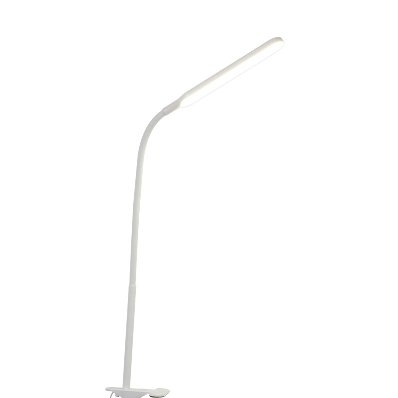 LED夾燈 學(xué)生宿舍書桌插電無極調(diào)光臥室床頭護(hù)眼夾子式臺燈