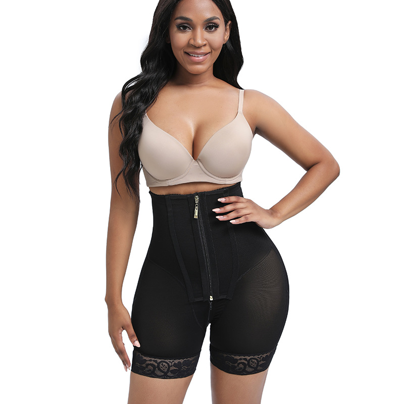 Nuevos trajes de plástico transfronterizos salón de belleza con el mismo tamaño unido abdomen de cintura de cintura de cintura de plástico ropa de belleza para mujeres