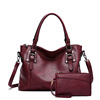 Capacious fashionable one-shoulder bag, elegant shoulder bag, city style