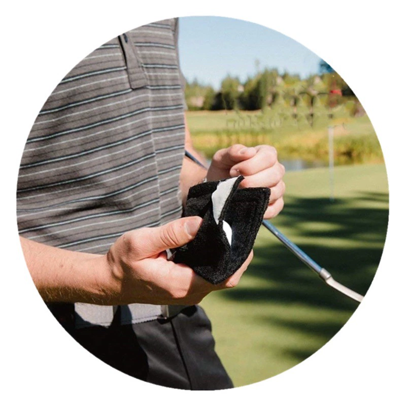 Amazon желание Dunhuang горячая Распродажа продвижение гольф поставки протрите клуб Гольф аксессуары Открытый полотенце