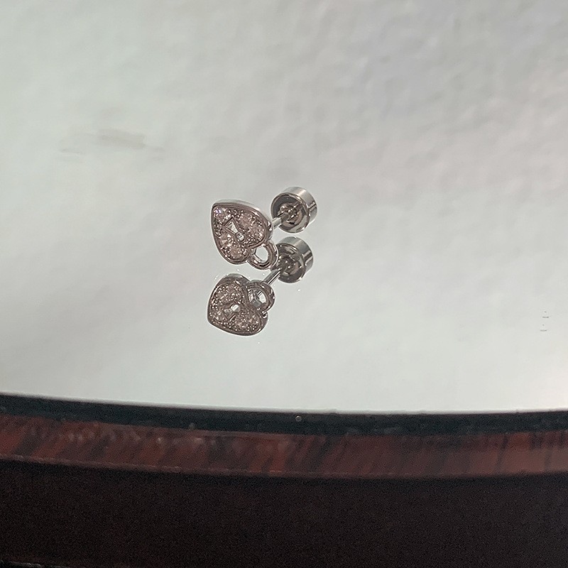 A15 银色爱心钥匙(单只)