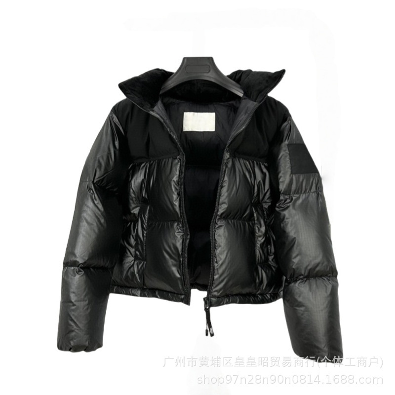 European and American 82 Winter Women's Fashion North Face Style Warm Slim-Fit Petite Kendall Jenner Style down Jacket Coat for Women