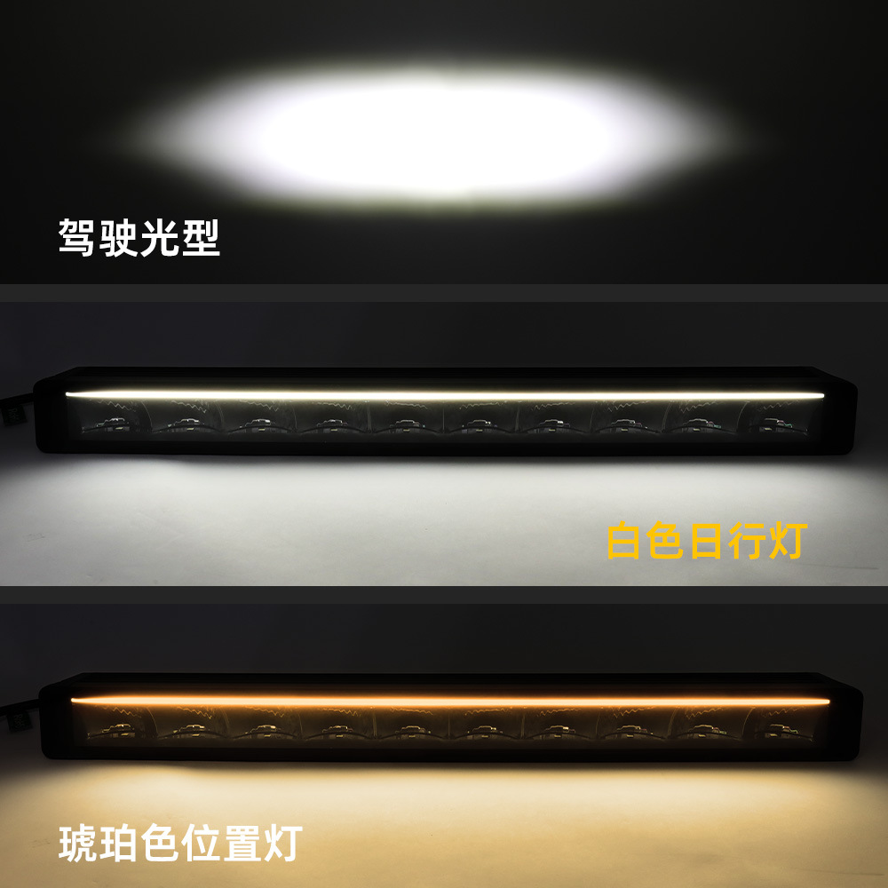 Off-Road Vehicle Led Strip Spotlights, Hidden Spotlights for Car Grille, Roof Spotlights 24V Ce E-Marked