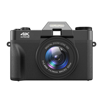 4K high definition Digital cameras R9 Micro retro strap wifi student Digital video camera vlog An external lens