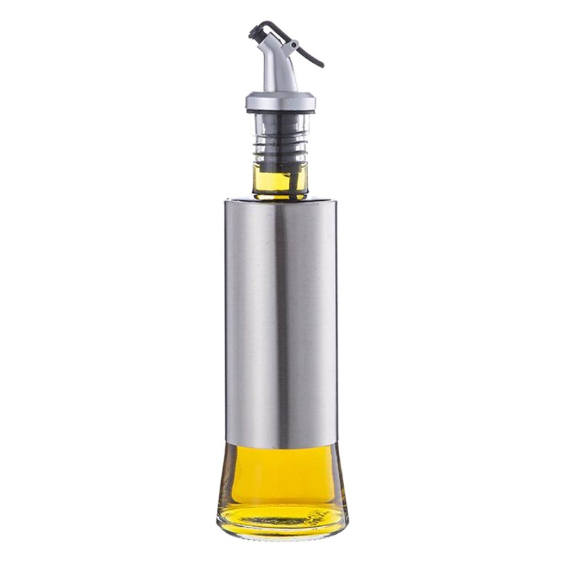Directo de fábrica de acero inoxidable engrasador botella de aceite suministros de cocina botella de condimento botella de salsa botella de vinagre botella de perfume