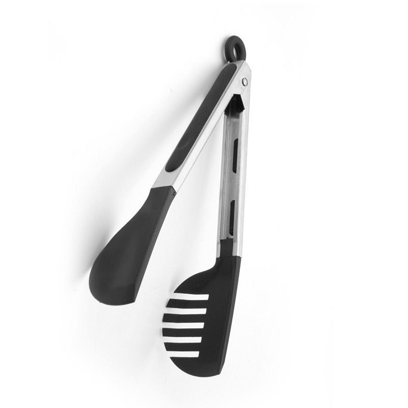 Spaghettitang i rustfrit stål med silikone til buffet_voghion.com