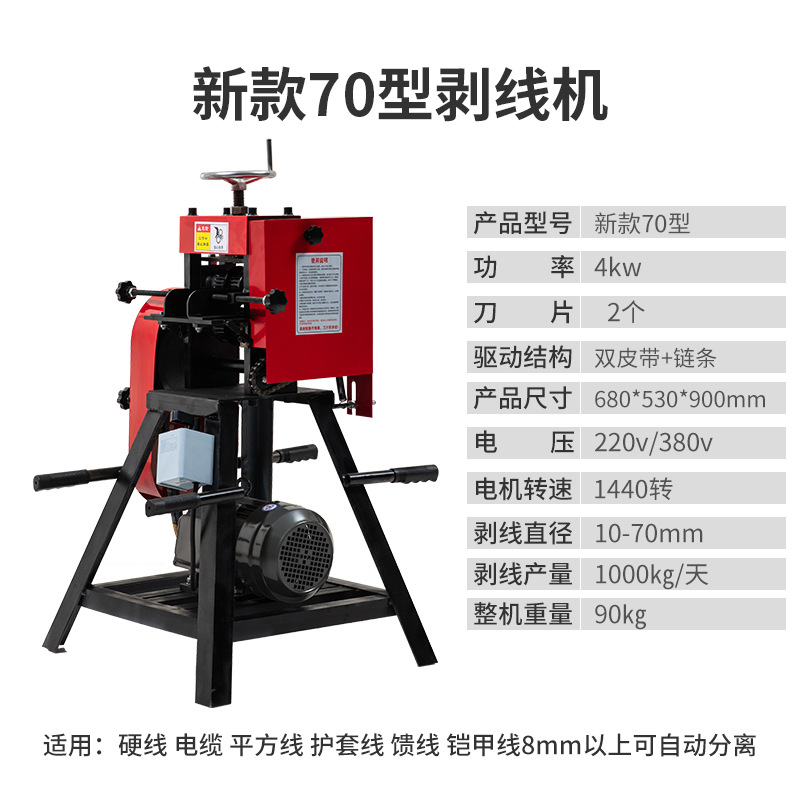 3KW 모터 220V를 갖춘 대규모 베스트셀러 필러블 1.0-7cm 더블 나이프