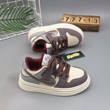 2026春季撞色潮流童鞋新款男女童运动轻便板鞋中大童单鞋学生校园