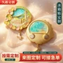 中秋节国庆节工艺镂空冰箱贴