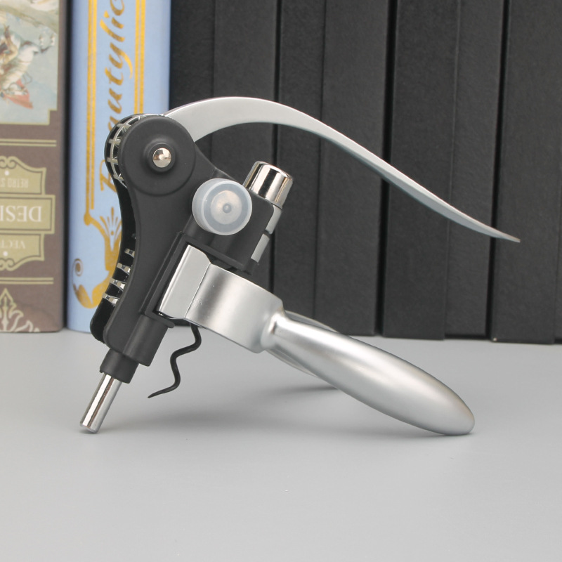 Abrebotellas de vino tinto con cabeza de ganso de aleación de zinc de lujo