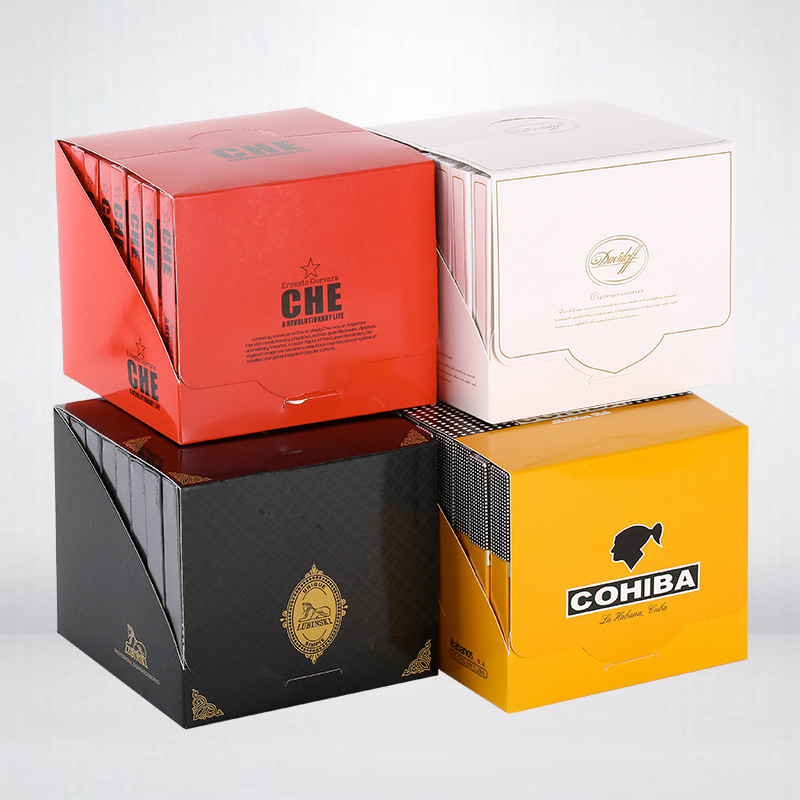 鲁宾斯基LUBINSKI雪茄火柴 去脂松木创意彩盒24排装雪茄烟斗火柴