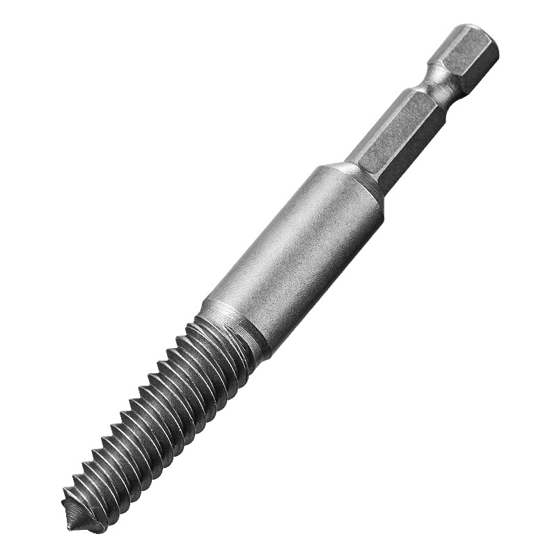 Herramienta de extracción de artefacto de desmontaje, perno de tornillo de vástago hexagonal de alta dureza de grado industrial, taladro eléctrico, extractor de alambre roto