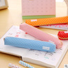 Fresh small pencil case, coloured pencils for elementary school students, stationery, storage bag, South Korea
