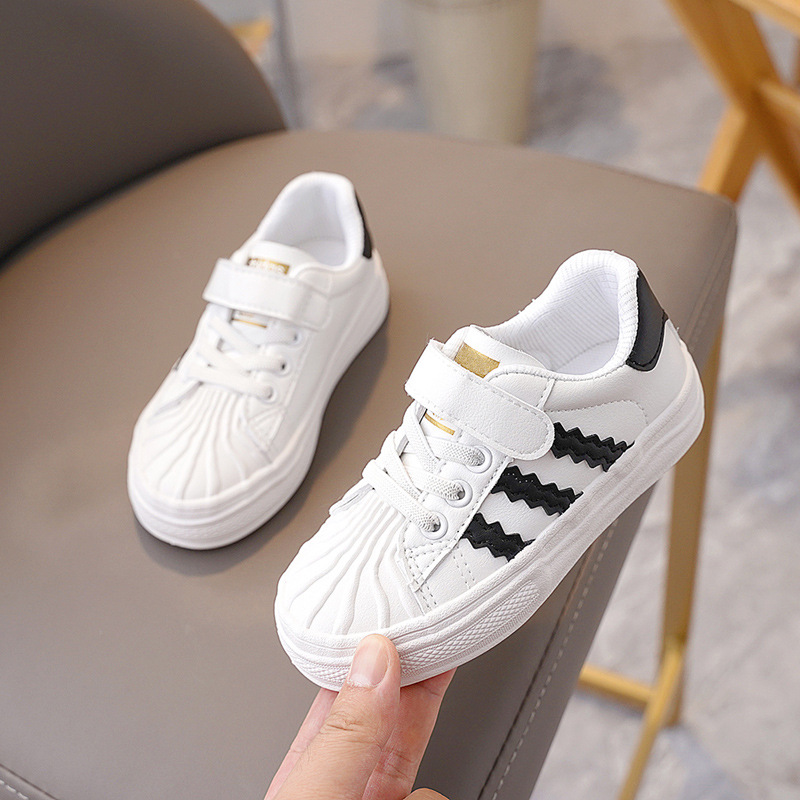 Baby Toddler Shoes, Boys' Shoes, Kindergarten Indoor Shoes, 2025 Spring & Fall New Dissolving Shoes, Girls' Small White Sneakers