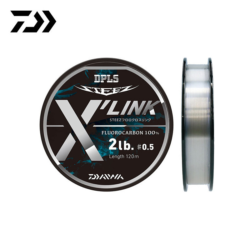 Dawa Fishing Line Steez Carbon Line Steez Fluoro X Link Main Line Sub-Line 120m Fishing Line Dawa Fishing Line Steez Carbon Line Steez Fluoro X Link Main Line Sub-Line 120m Fishing Line