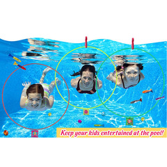 Swimming Pool Ring Swimming Ring Pool Toy Diving Ring Children's Game Underwater Floating Training Ring