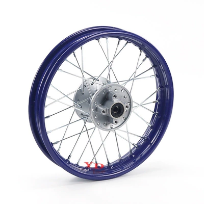 hub 1.85x14 inch steel — Hub - rear-hub-185x14-blue-rim