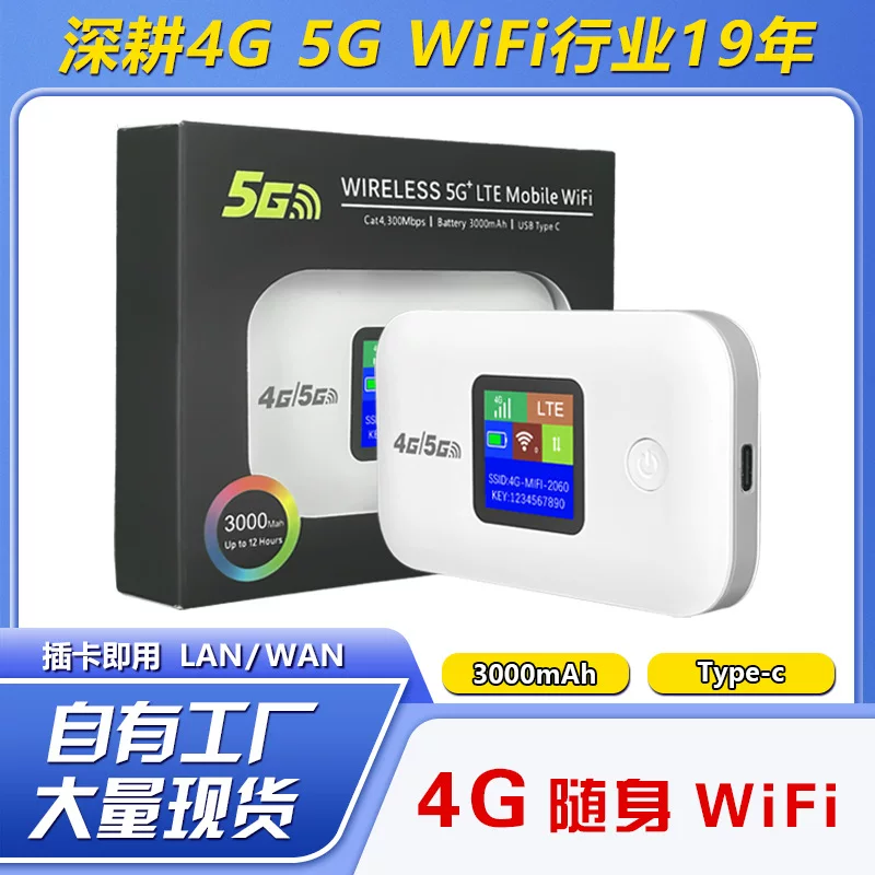 DNXT 4G портативный Wi‑Fi LTE с SIM-картой, 5G MIFI модем, портативный маршрутизатор