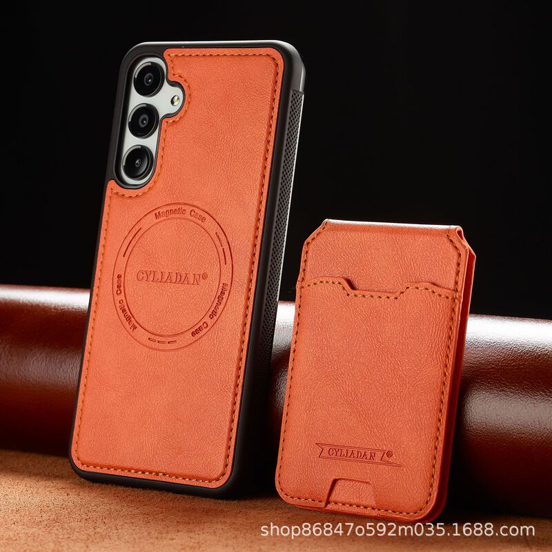 Samsung Galaxy S シリーズおよび A シリーズ用の 2 in 1 取り外し可能なウォレット ケース ワイヤレス充電|undefined